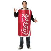 Coca Cola Can Adult Costume