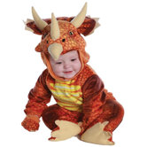 Triceratops Costume in Rust