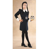 The Addams Family Wednesday Child Costume
