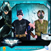 Batman Dark Knight Rises Batman vs Bain Action Duo Box Set