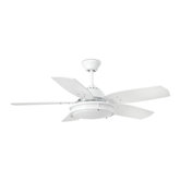 Bristol One Light Ceiling Fan with Remote