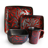 Daisy 16 Piece Dinnerware Set