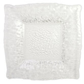 Square Glass Charger Plate (Set of 2)