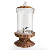 Willow 268 oz. Glass Beverage Dispenser