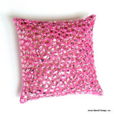 Jewel Beads and Silk Dupioni Pillow