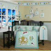 Boutique Sea World Animal 13 Piece Crib Bedding Set