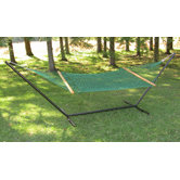 Polyester Rope Hammock with Stand