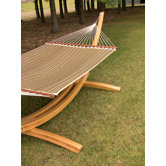 Sunbrella&reg; Quilted Hammock - Double with Stand