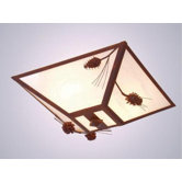 Ponderosa Pine Drop Ceiling Mount