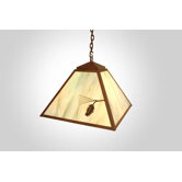 Ponderosa Pine 1 Light Swag Pendant