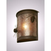 Ponderosa Pine Outdoor Wall Lantern