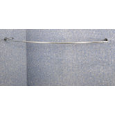 Luxury Curved 78" Max Curved Shower Rod