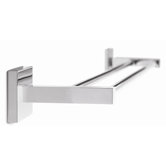 Brompton Chrome 26" Double Towel Bar