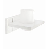 Maine White Wood Tumbler Holder