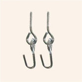 Eye Screws and Hooks (Set of 2)