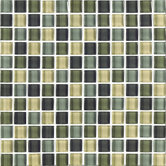 Shimmer Blends 1" x 1" Glossy Mosaic in Ocean