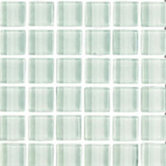 Shimmer 2" x 2" Glossy Mosaic in Snowdrift