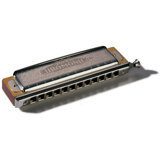 Super Chromonica Harmonica in Chrome - Key of A