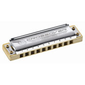 Marine Band Crossover Harmonica in Chrome - Key of B