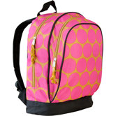 Big Dots Hot Pink Sidekick Backpack