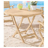 Tisch rund "Criss Cross"