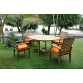 Bahama 5 Piece Dining Set
