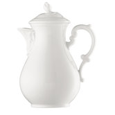 1,4L Kaffeekanne "Maria Theresia" in Wei&szlig;