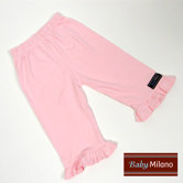 Frilled Pants in Light Pink