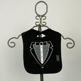 Bib in Black Tuxedo