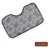 Burp Cloth in Zebra Print