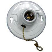 Fiberglass Receptacles Pull Chain Screw Terminals