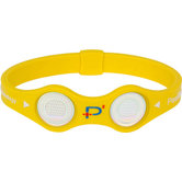 Positive Energy Band in Yellow with Gold Hologram