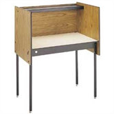 Steel Alpha Study Carrel Desk