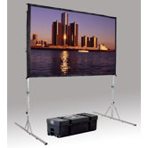 Fast Fold Deluxe 3D Virtual Black Projection Screen - 62" x 96" Square (AV) Format