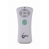 Remote and Wall Control Set in White