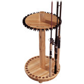 Round Spinning 30 Fishing Rod Rack