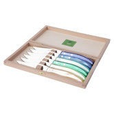 Berlingot 6-Piece Steak Knives Set with Cold Handle