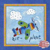 Go Man Go   Airplane Wall Art