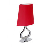 Ellipse Table Lamp in Chrome