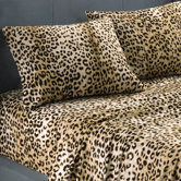 Textured Cheetah Print Sheet Set