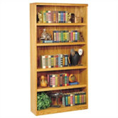Waterfall 70" H Five Shelf Bookcase