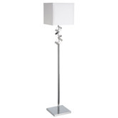 1 Light Crystal Floor Lamp