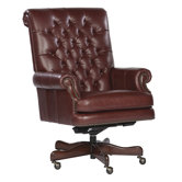 Tufted Leather Executive Office Chair
