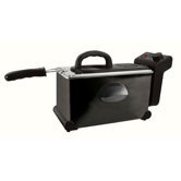 3.5 Litre Oblong Family Fryer in Black