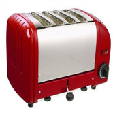 4 Slice Toaster (red)
