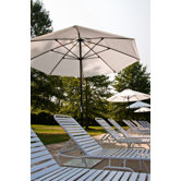 9' Fiberglass Crank-up Market Umbrella