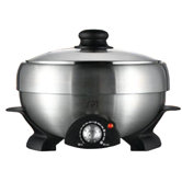 Multi-Cooker Shabu-Shabu and Grill with Lid