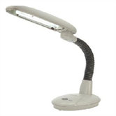 EasyEye 2-Tube Desk Lamp - Gray