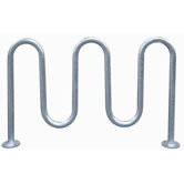 Galvanized Surface Mount Bike Rack