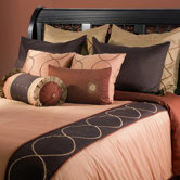 Spring Bedding Set in Brown / Rust